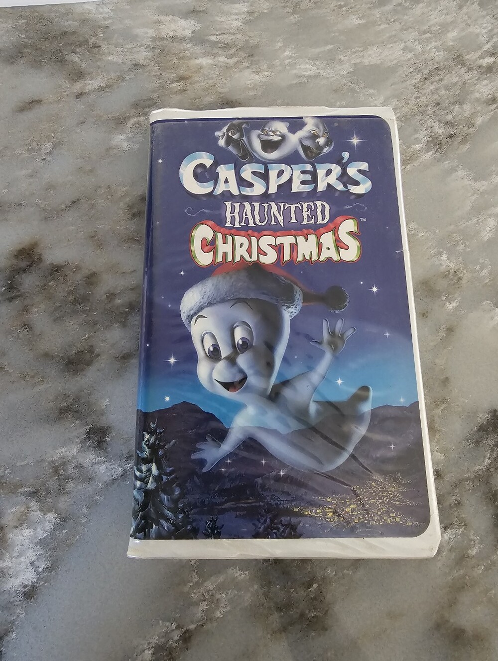 Casper's Haunted Christmas VHS (2000) Classic Animated Holiday Movie